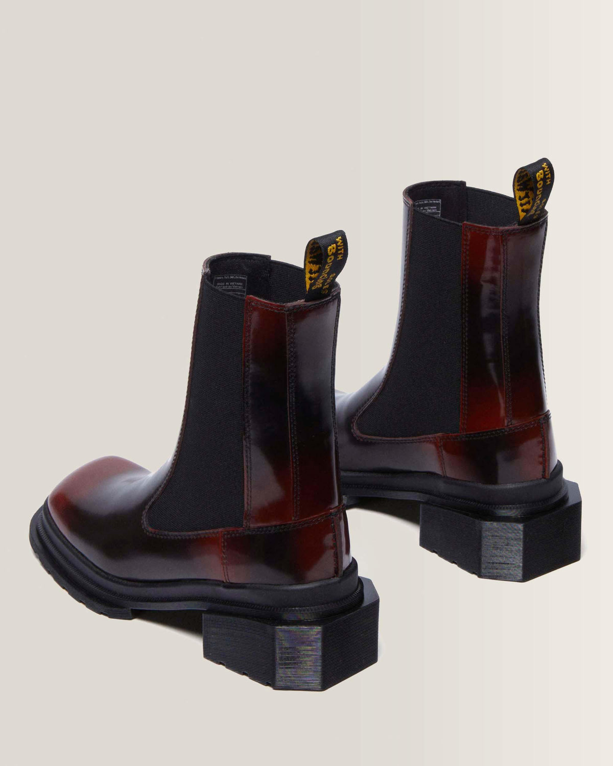 Botas Chelsea Maybole de cuero con puntera cuadrada Dr. Martens - imagen 6