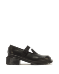 Merceditas Maybole de cuero con puntera cuadrada Dr. Martens - vista frontal