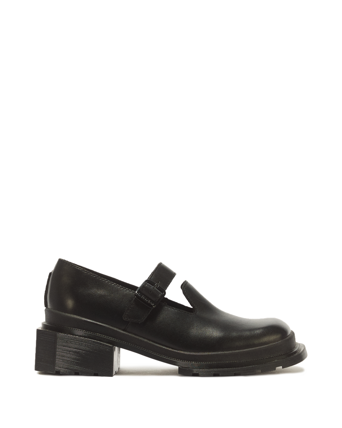 Merceditas Maybole de cuero con puntera cuadrada Dr. Martens - vista frontal
