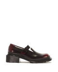 Merceditas Maybole de cuero con puntera cuadrada Dr. Martens - vista frontal