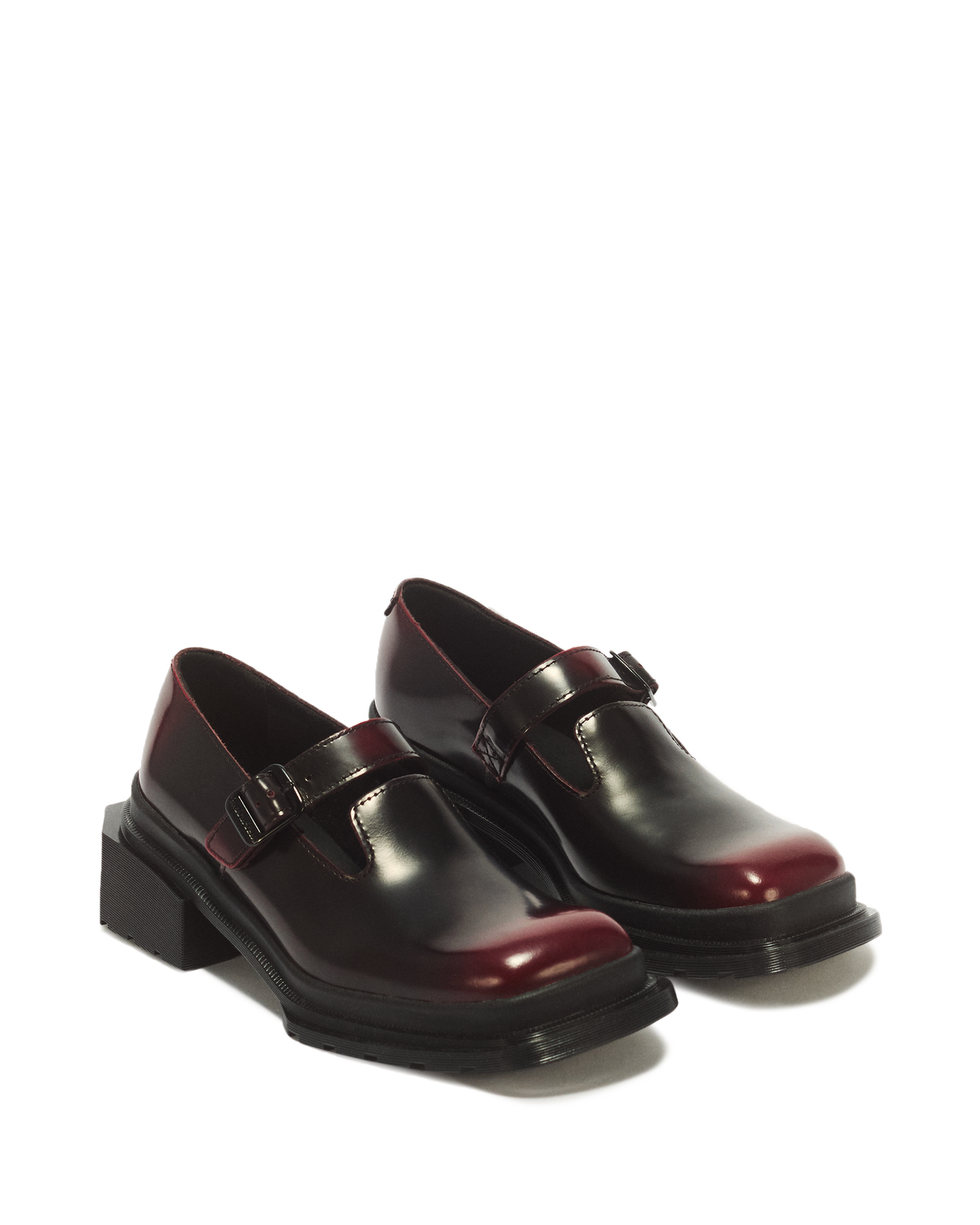 Merceditas Maybole de cuero con puntera cuadrada Dr. Martens - imagen 5