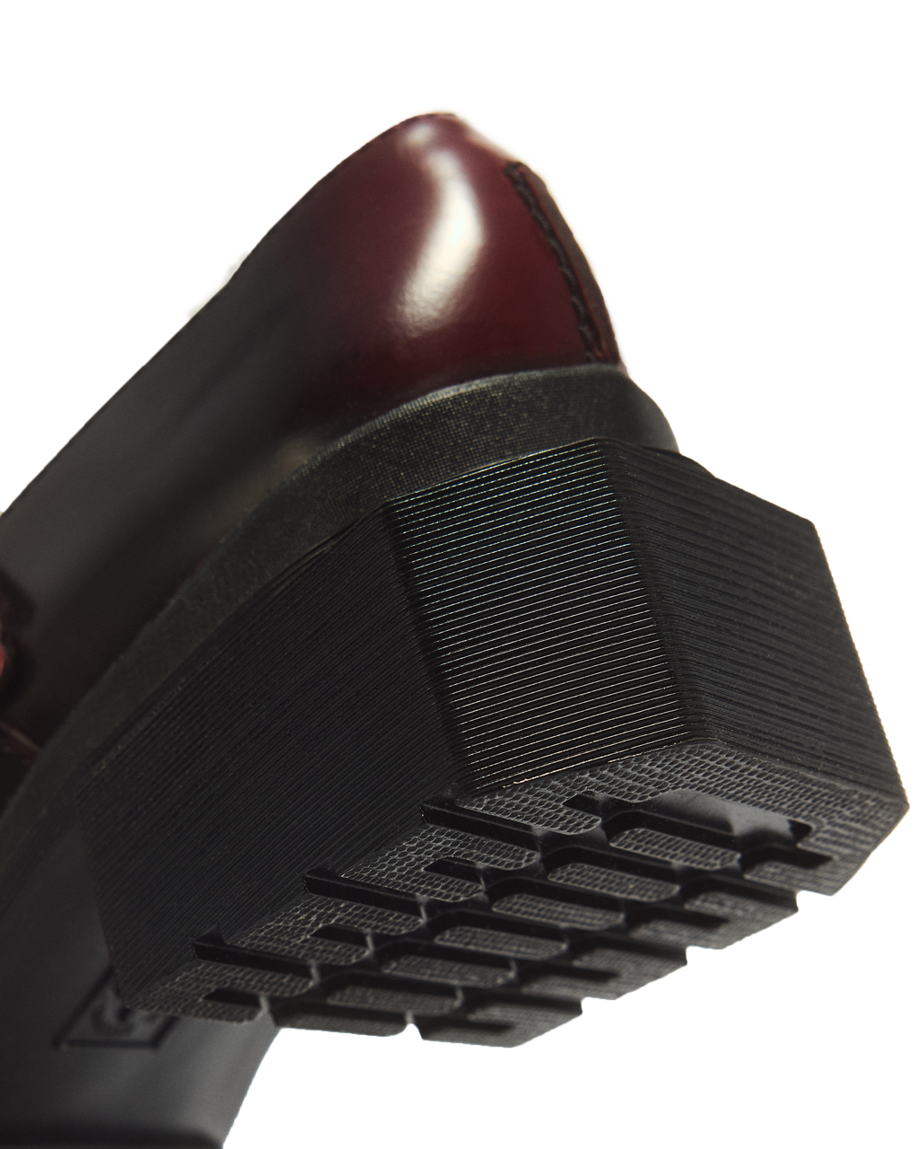 Merceditas Maybole de cuero con puntera cuadrada Dr. Martens - vista trasera