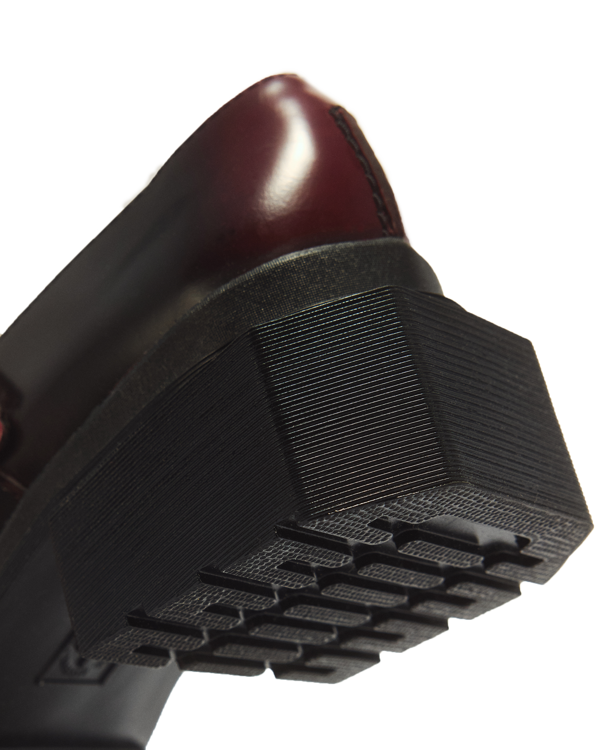 Merceditas Maybole de cuero con puntera cuadrada Dr. Martens - vista trasera
