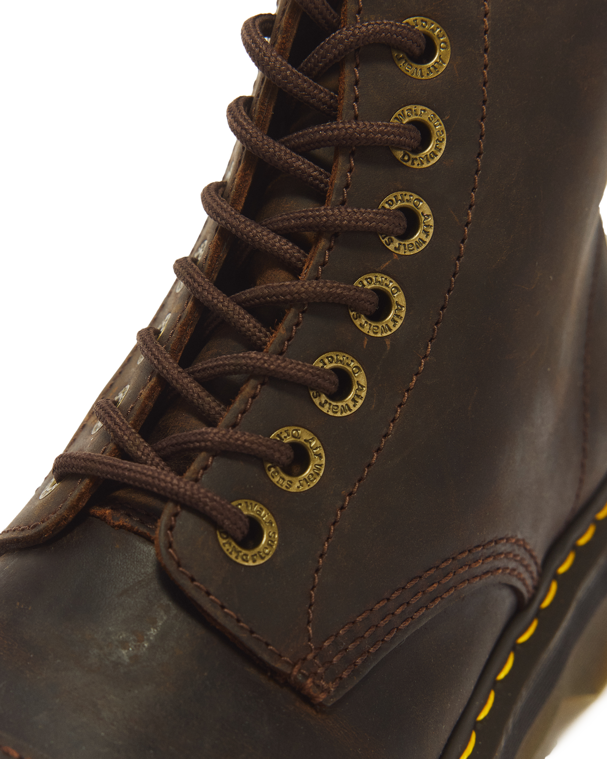 Botas con plataforma Sinclair de cuero Crazy Horse Dr. Martens - imagen 8