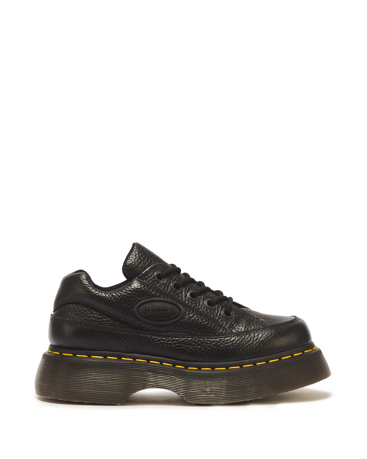 Zapatos Buzz de cuero Milled Nappa con 5 ojales Dr. Martens - vista frontal