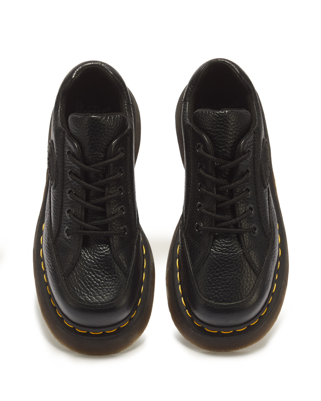 Zapatos Buzz de cuero Milled Nappa con 5 ojales Dr. Martens - vista superior