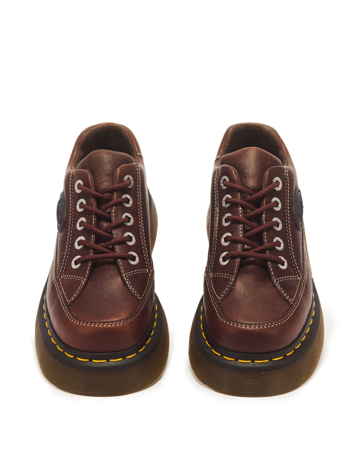Zapatos Buzz de cuero Grizzly con 5 ojales Dr. Martens - vista superior