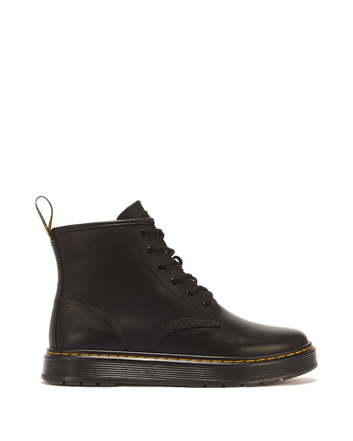 Botí­n Chukka Brookline de cuero blando Dr. Martens - vista frontal