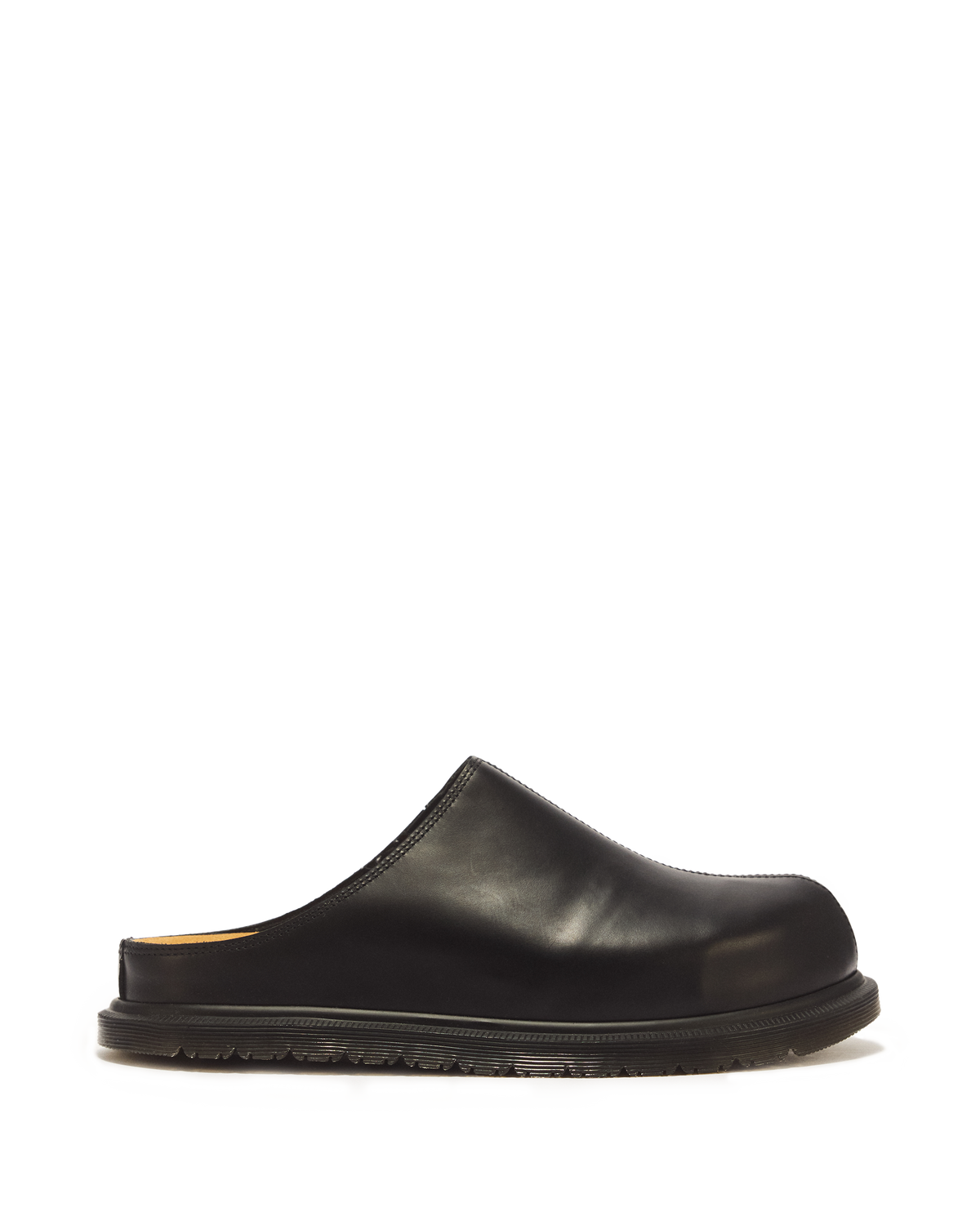 Zuecos San de cuero Dr. Martens - vista frontal