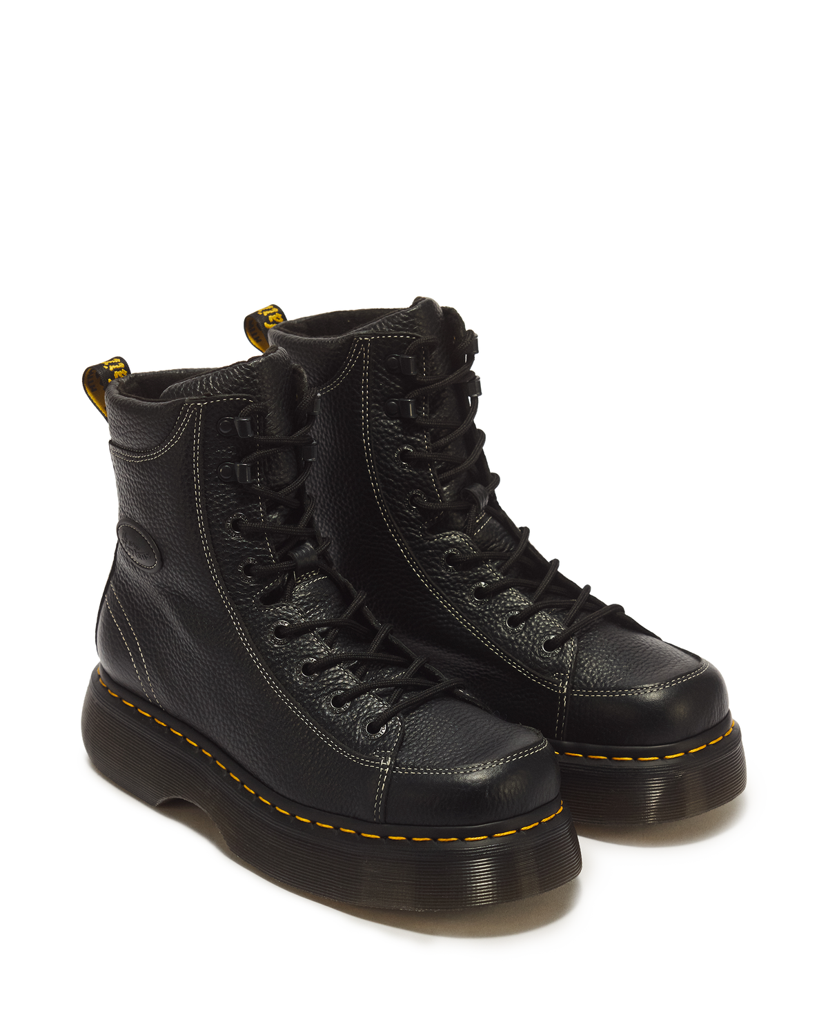 Botas Buzz de 8 ojales de Cuero Milled Nappa Dr. Martens - imagen 5