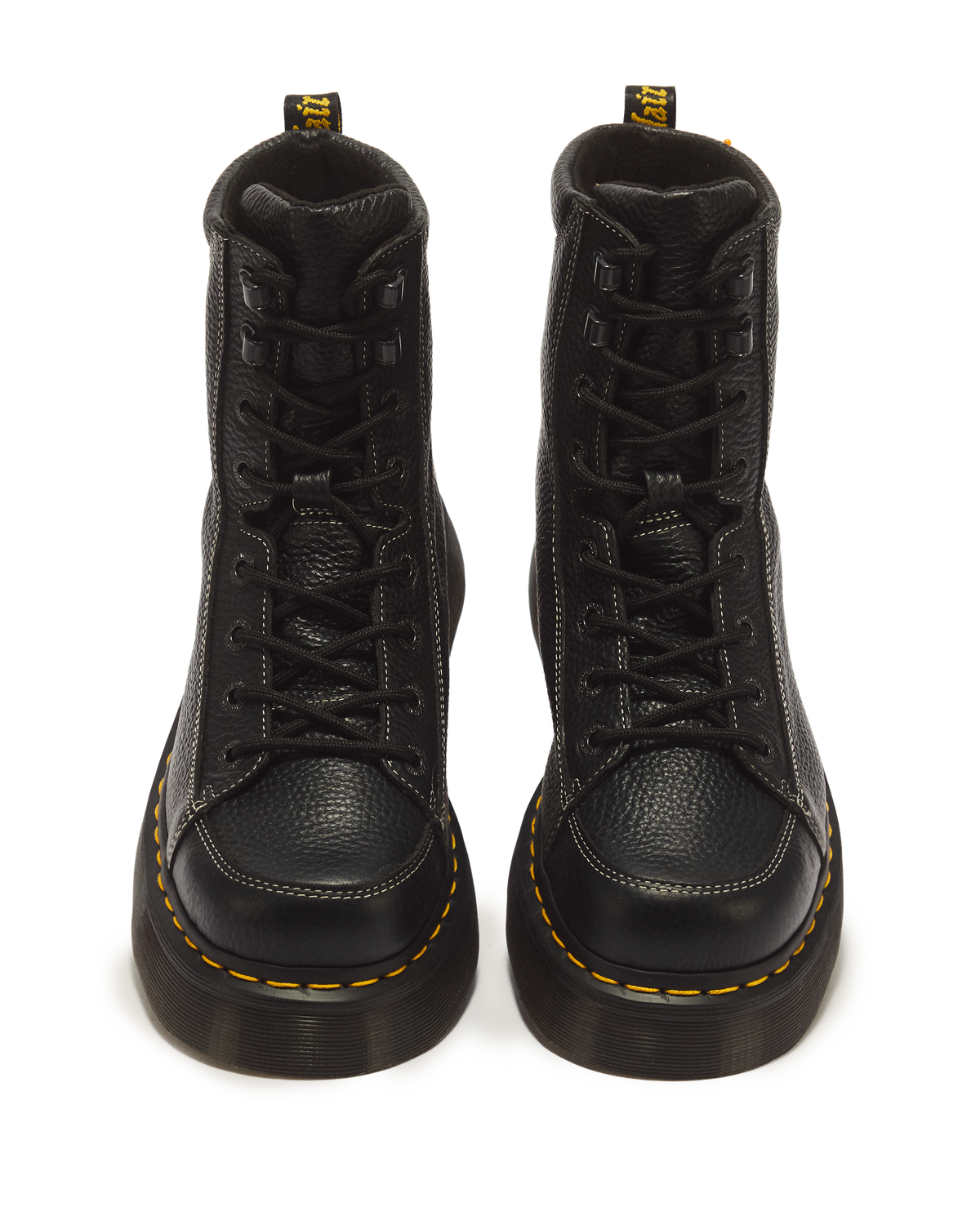 Botas Buzz de 8 ojales de Cuero Milled Nappa Dr. Martens - vista superior