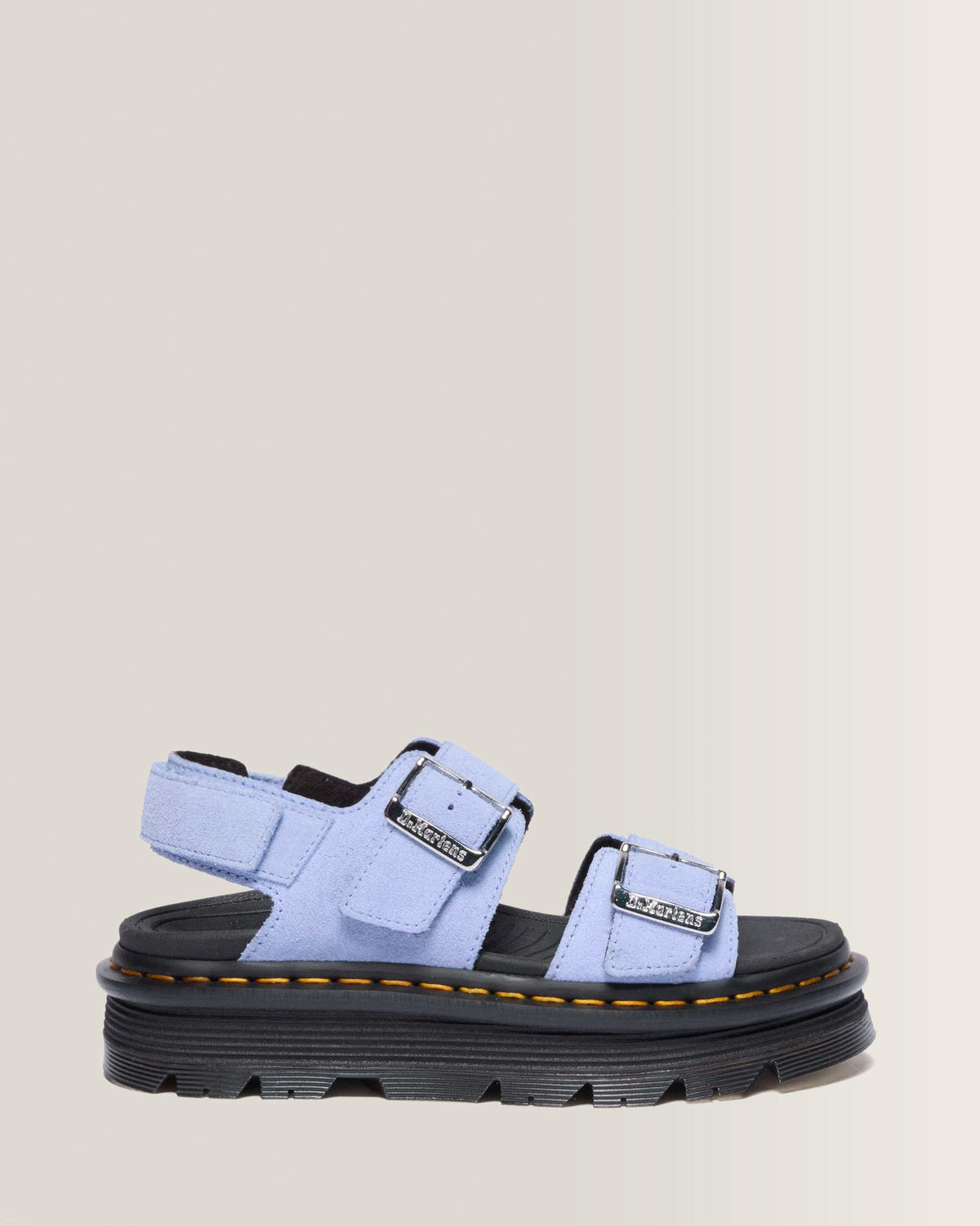 Sandalias Zebzag de Gamuza Dr. Martens - vista frontal