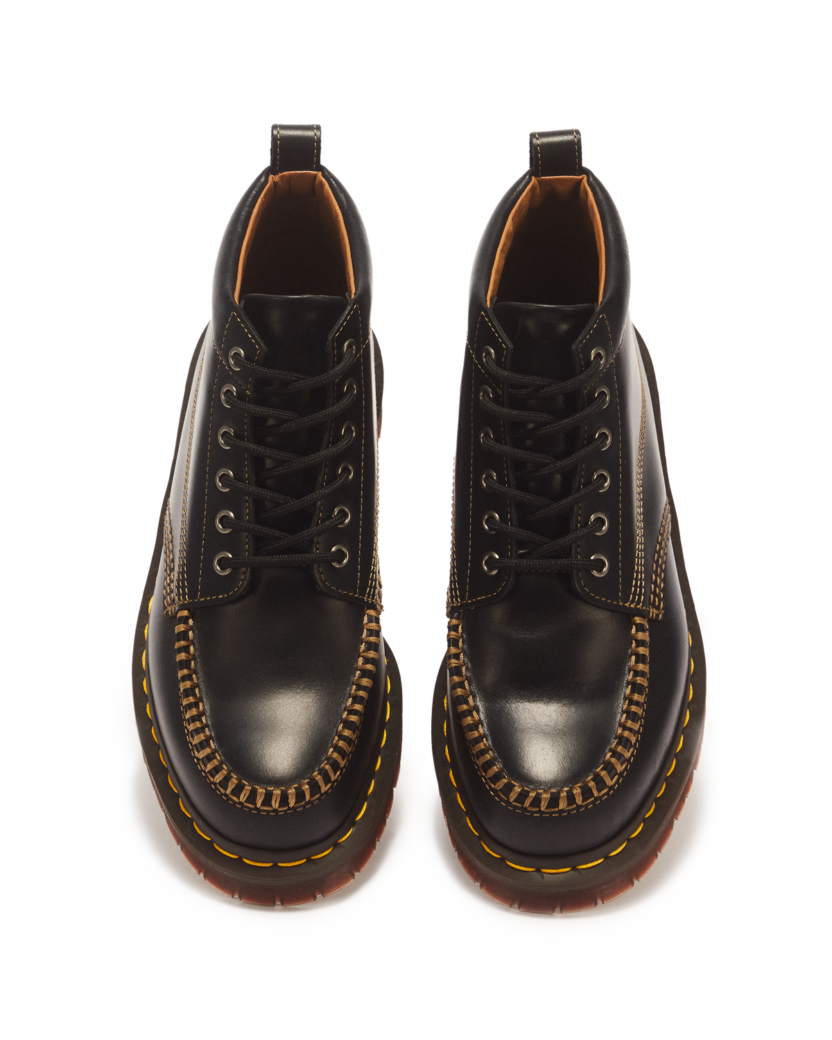 Botines Lowell Chukka Moc Toe de piel Dr. Martens - vista superior