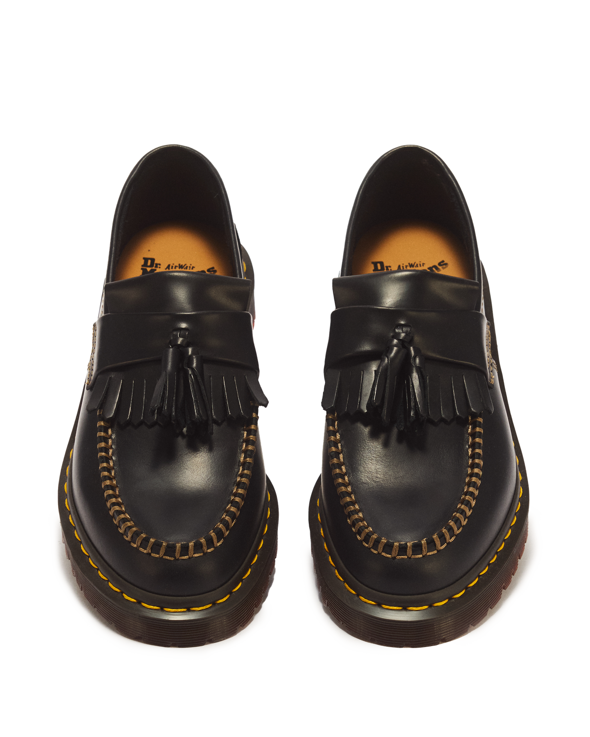 Mocasines Adrian de piel Orleans con borlas Dr. Martens - vista superior
