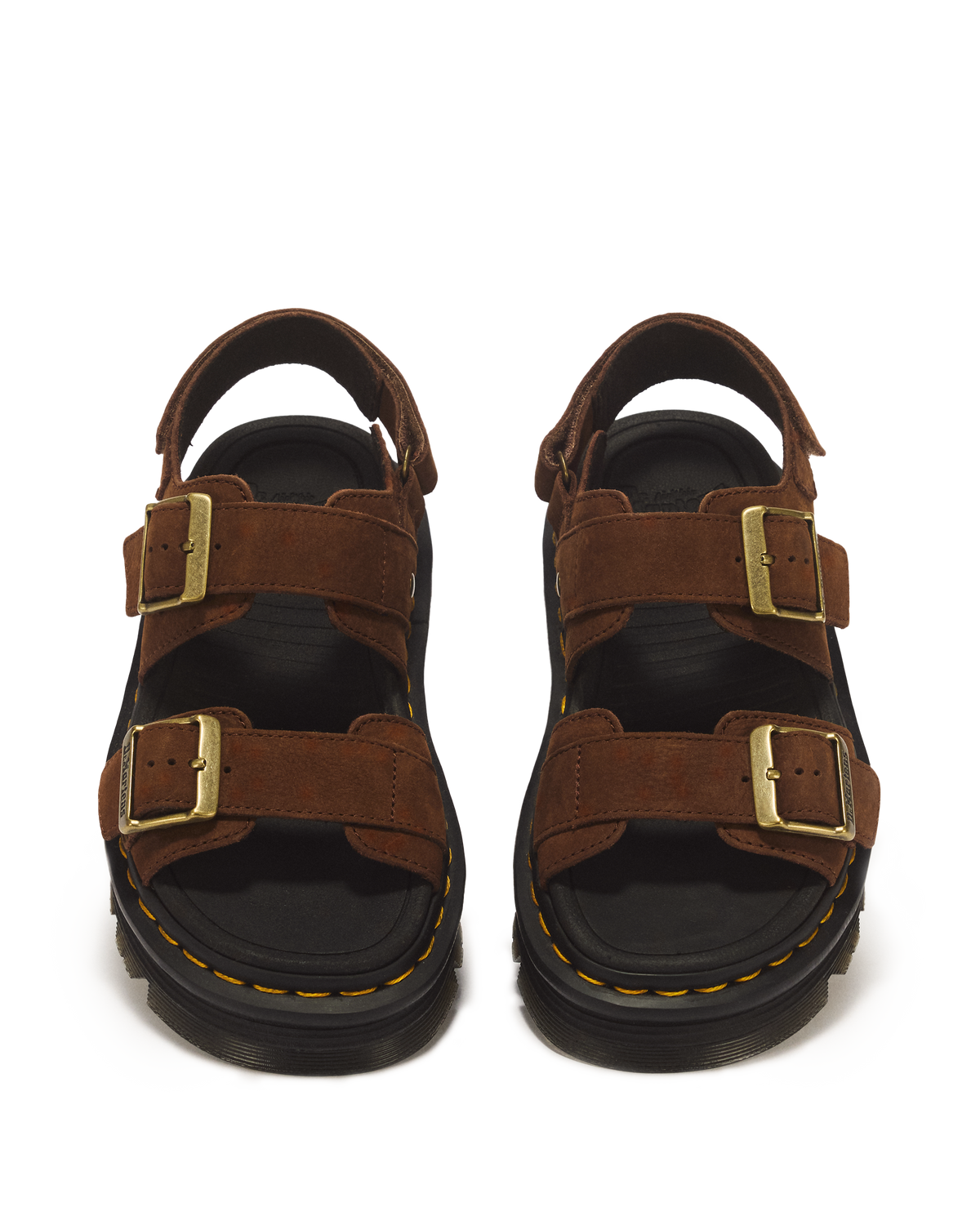 Sandalias con plataforma Zebzag de Nubuck