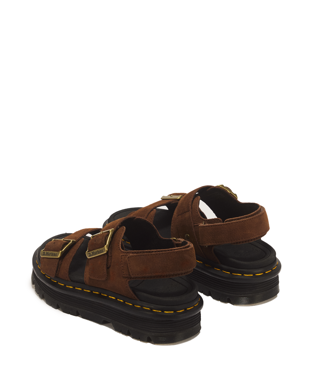 Sandalias con plataforma Zebzag de Nubuck