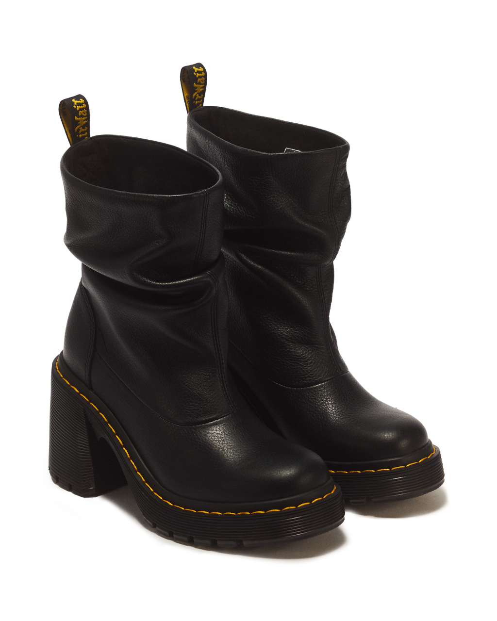 Botas Kasey Lo de cuero Virginia con tacón