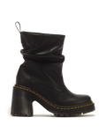 Botas Kasey Lo de cuero Virginia con tacón