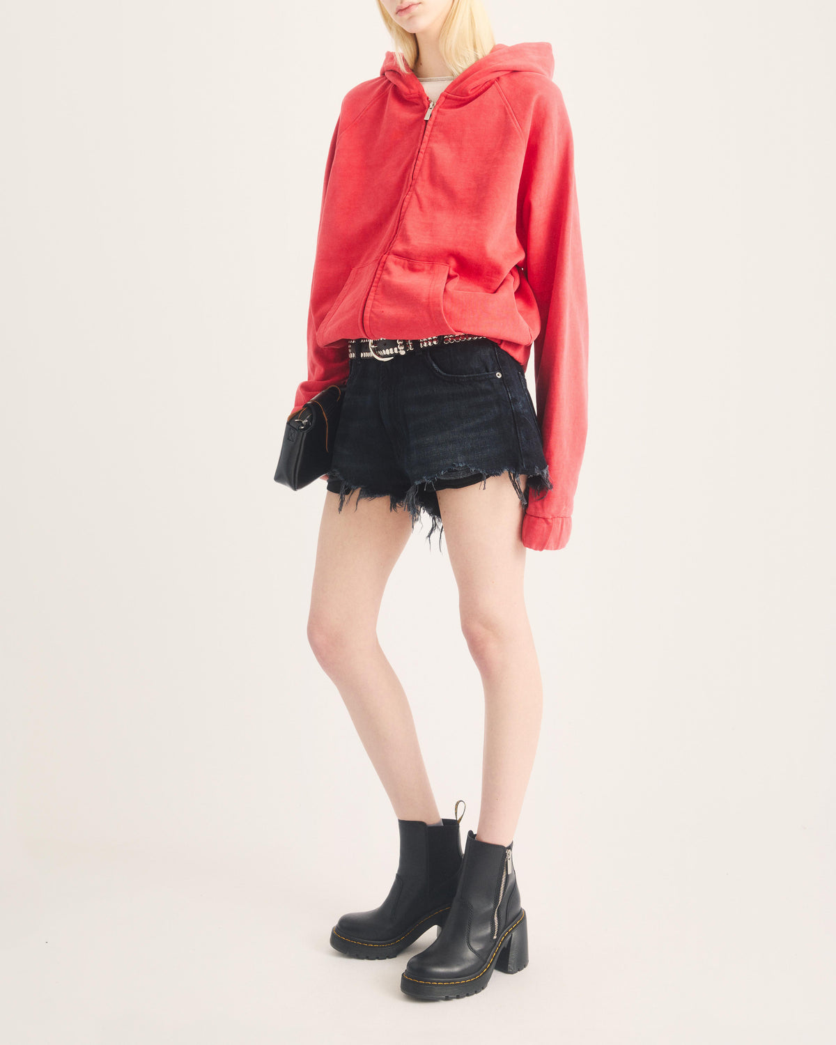 Botas Spence Zip de cuero Sendal con tacón