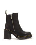 Botas Spence Zip de cuero Sendal con tacón