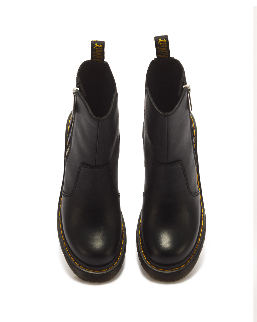 Botas Spence Zip de cuero Sendal con tacón