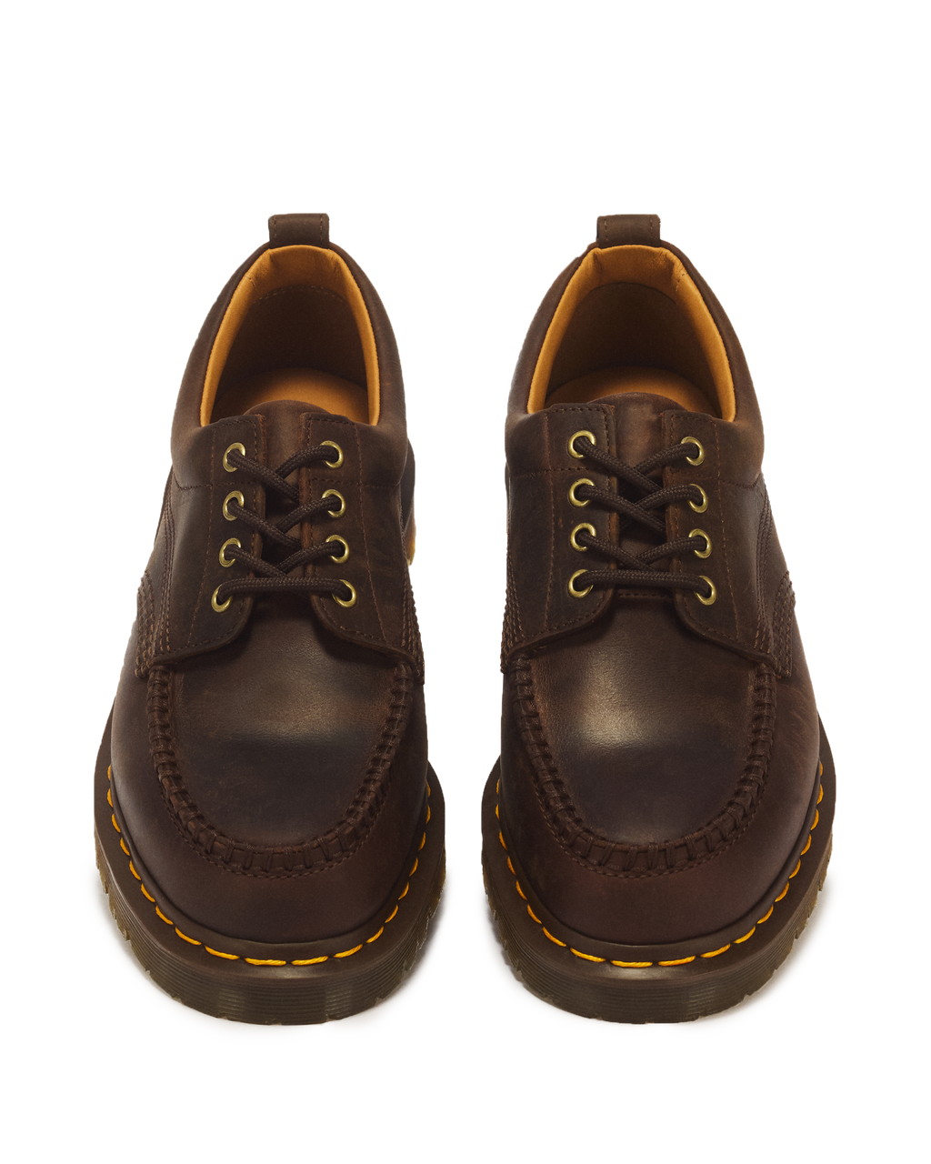 Zapatos Lowell Moc Toe de cuero Crazy Horse