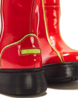 Botas Buzz Hi Powerpuff Girls de charol DMS Red