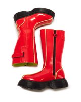 Botas Buzz Hi Powerpuff Girls de charol DMS Red