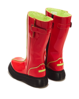 Botas Buzz Hi Powerpuff Girls de charol DMS Red