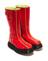 Botas Buzz Hi Powerpuff Girls de charol DMS Red