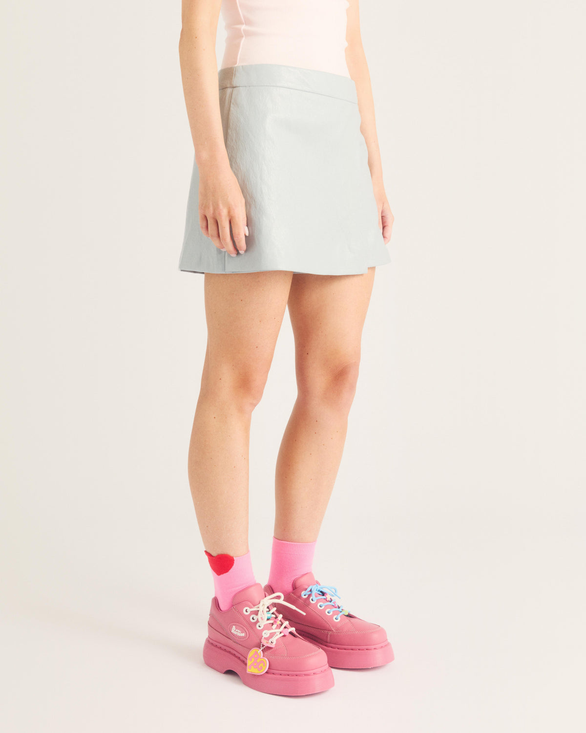 Zapatos Buzz Powerpuff Girls de cuero Virginia con 5 ojales