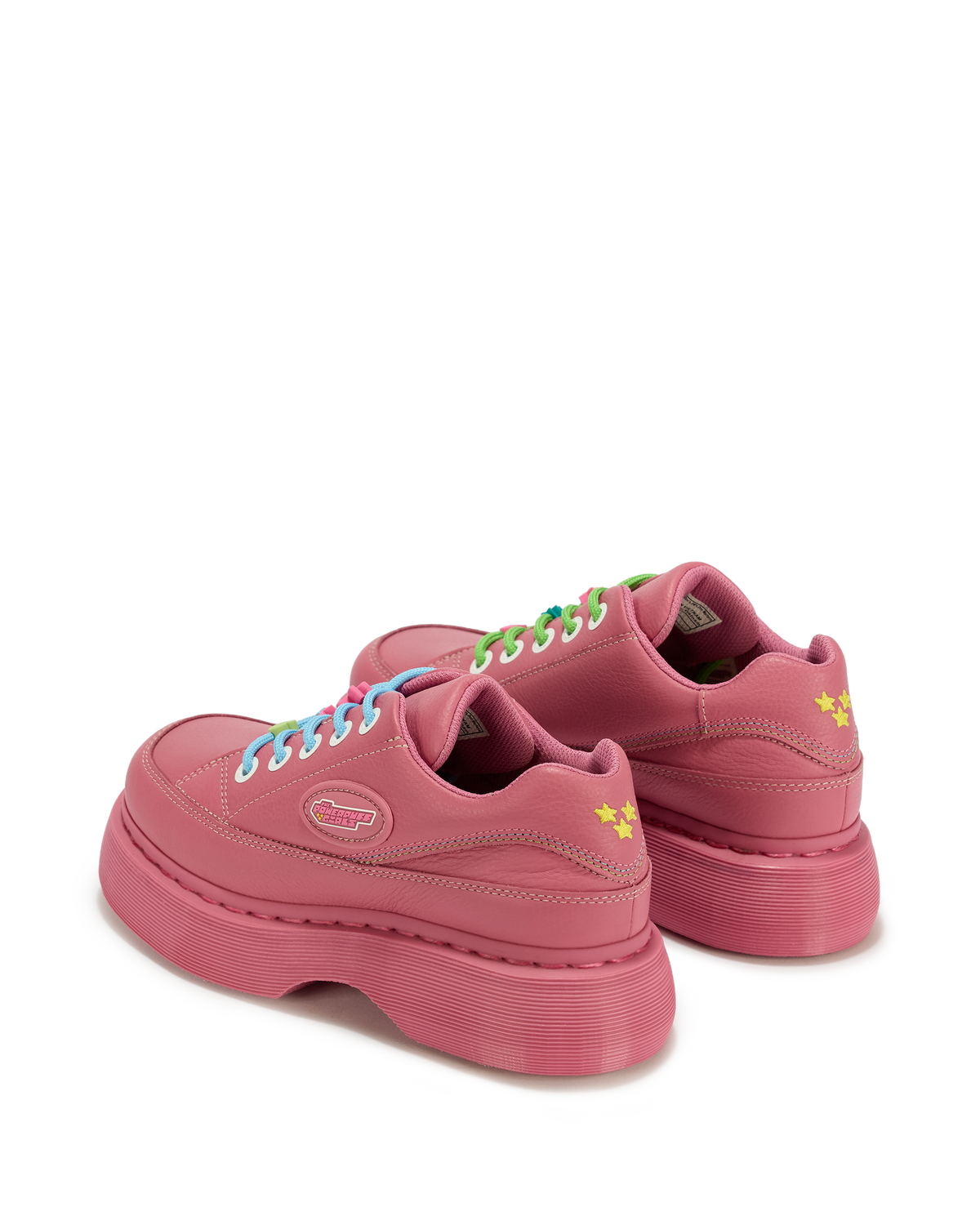 Zapatos Buzz Powerpuff Girls de cuero Virginia con 5 ojales