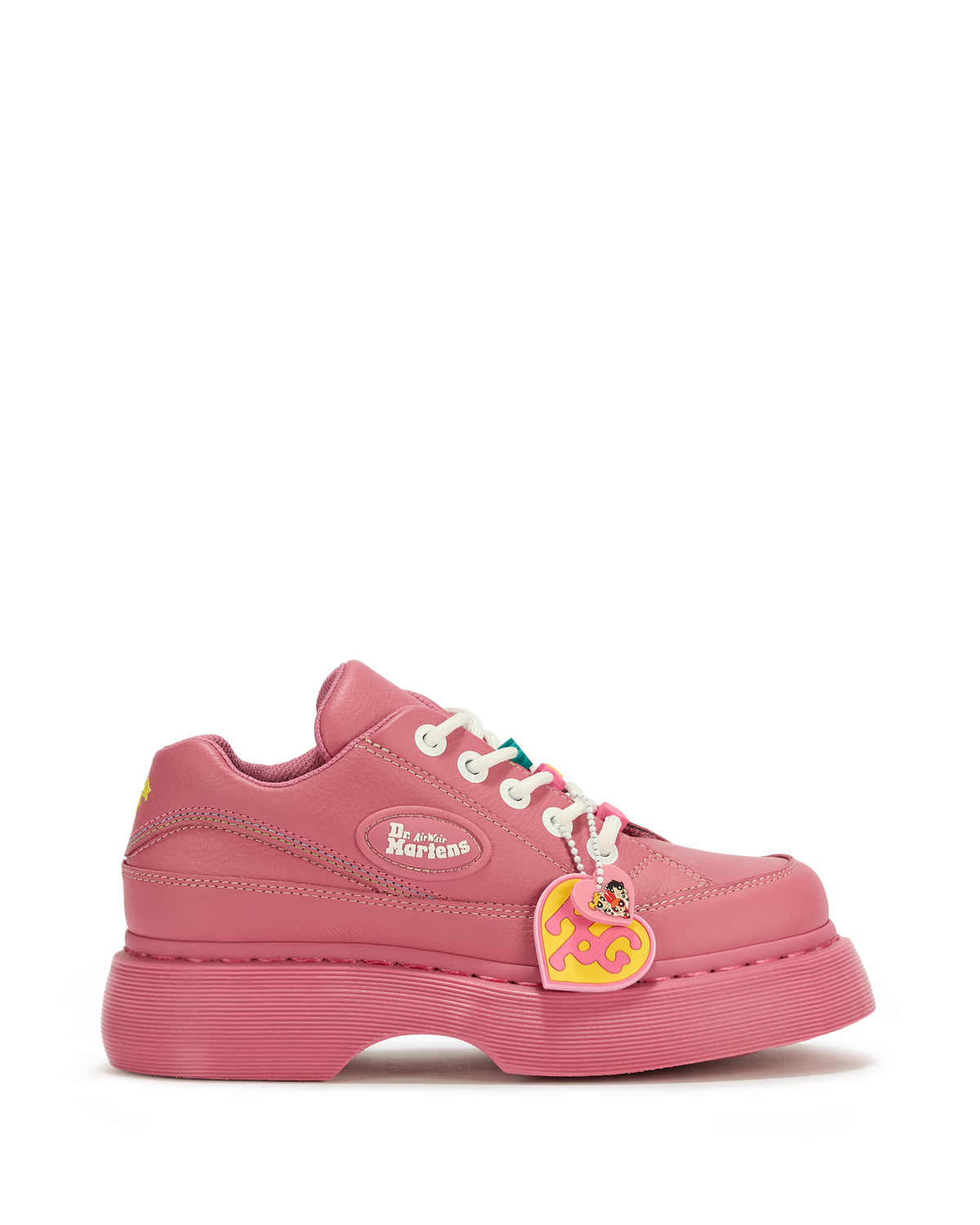 Zapatos Buzz Powerpuff Girls de cuero Virginia con 5 ojales