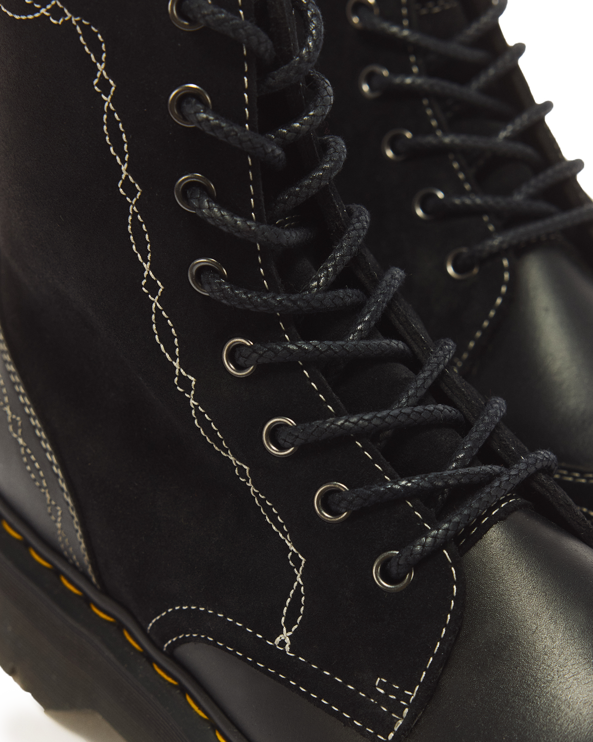 Botas con plataforma Jadon de cuero Classic Pull Up y gamuza Bronx