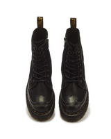 Botas con plataforma Jadon de cuero Classic Pull Up y gamuza Bronx